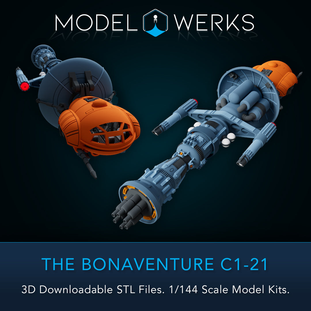 1/144 Bonaventure C1-21 STL File Download