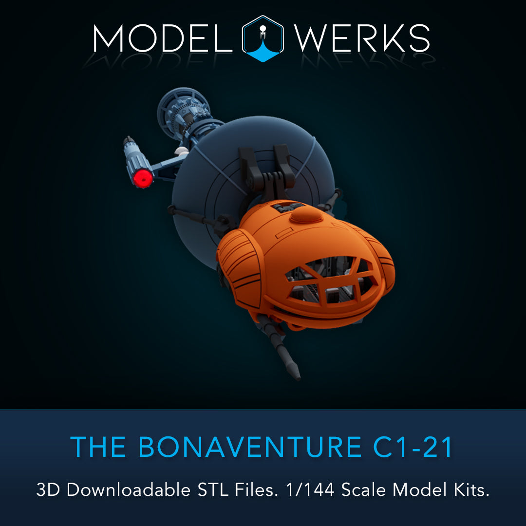 1/144 Bonaventure C1-21 STL File Download