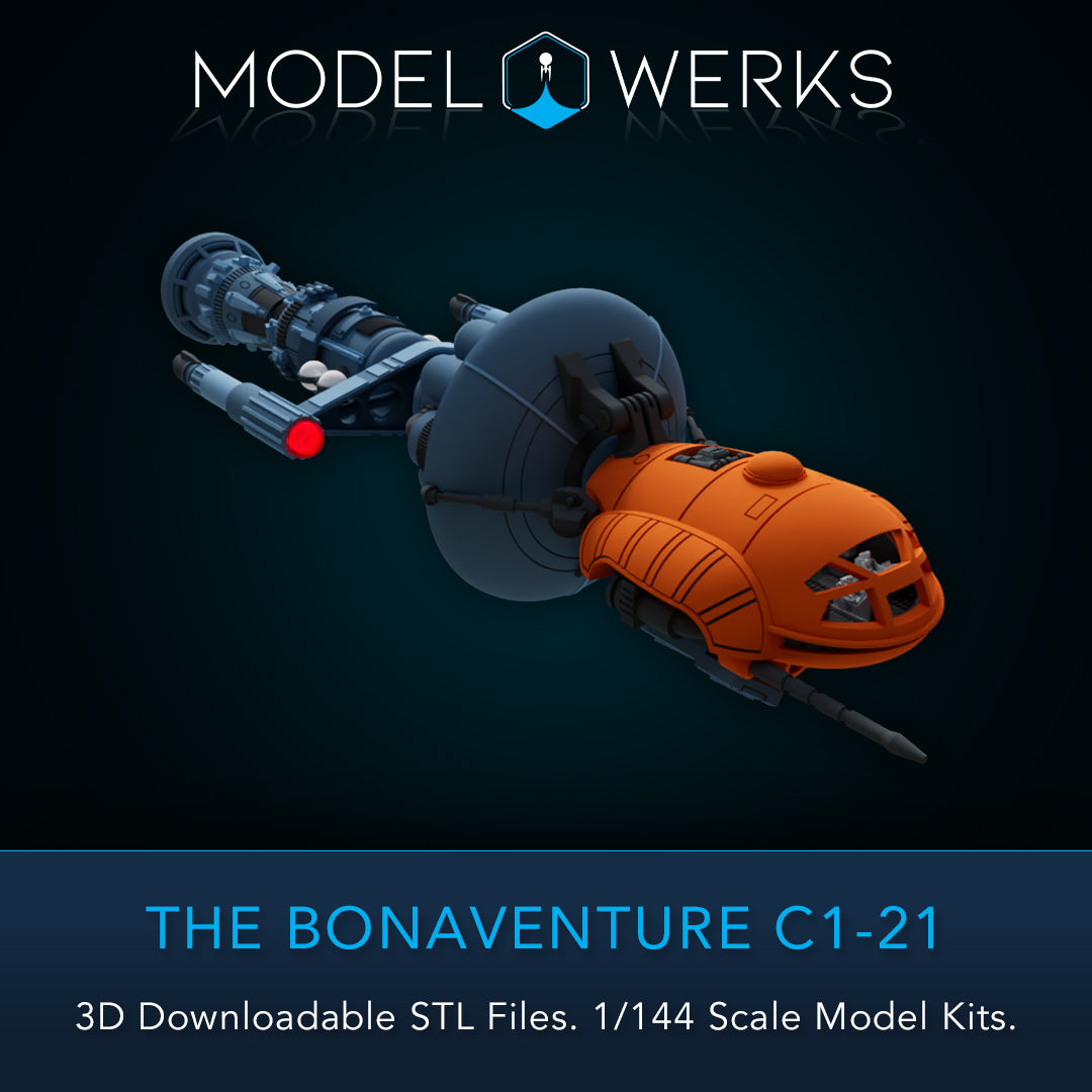 1/144 Bonaventure C1-21 STL File Download