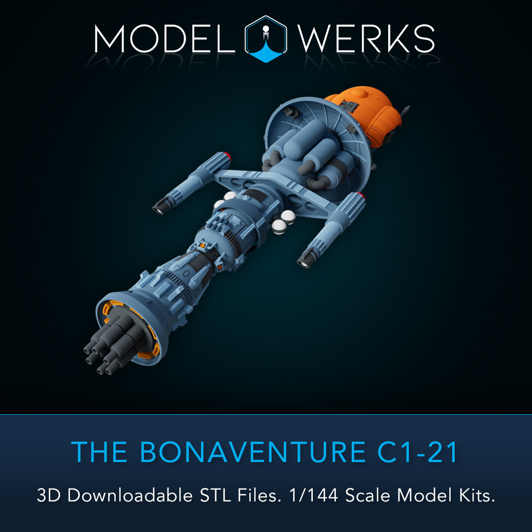 1/144 Bonaventure C1-21 STL File Download