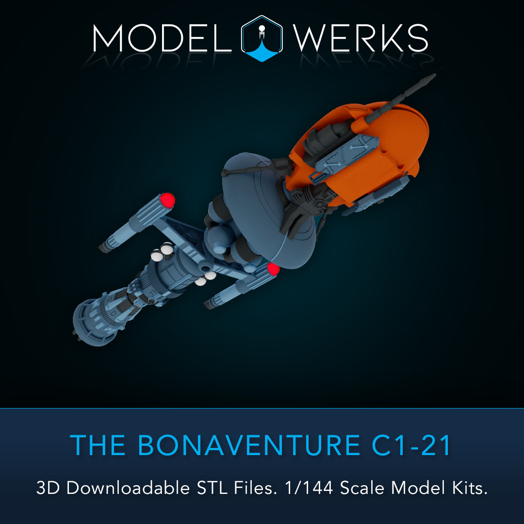 1/144 Bonaventure C1-21 STL File Download