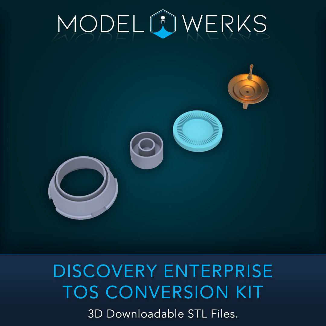 1:1000 Discovery Enterprise TOS Conversion Kit STL Download