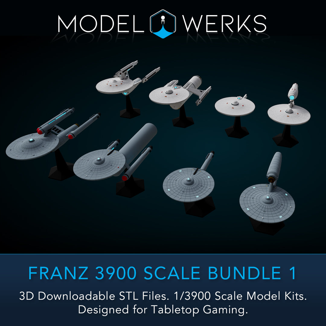 Franz 1/3900 Scale STL Bundle