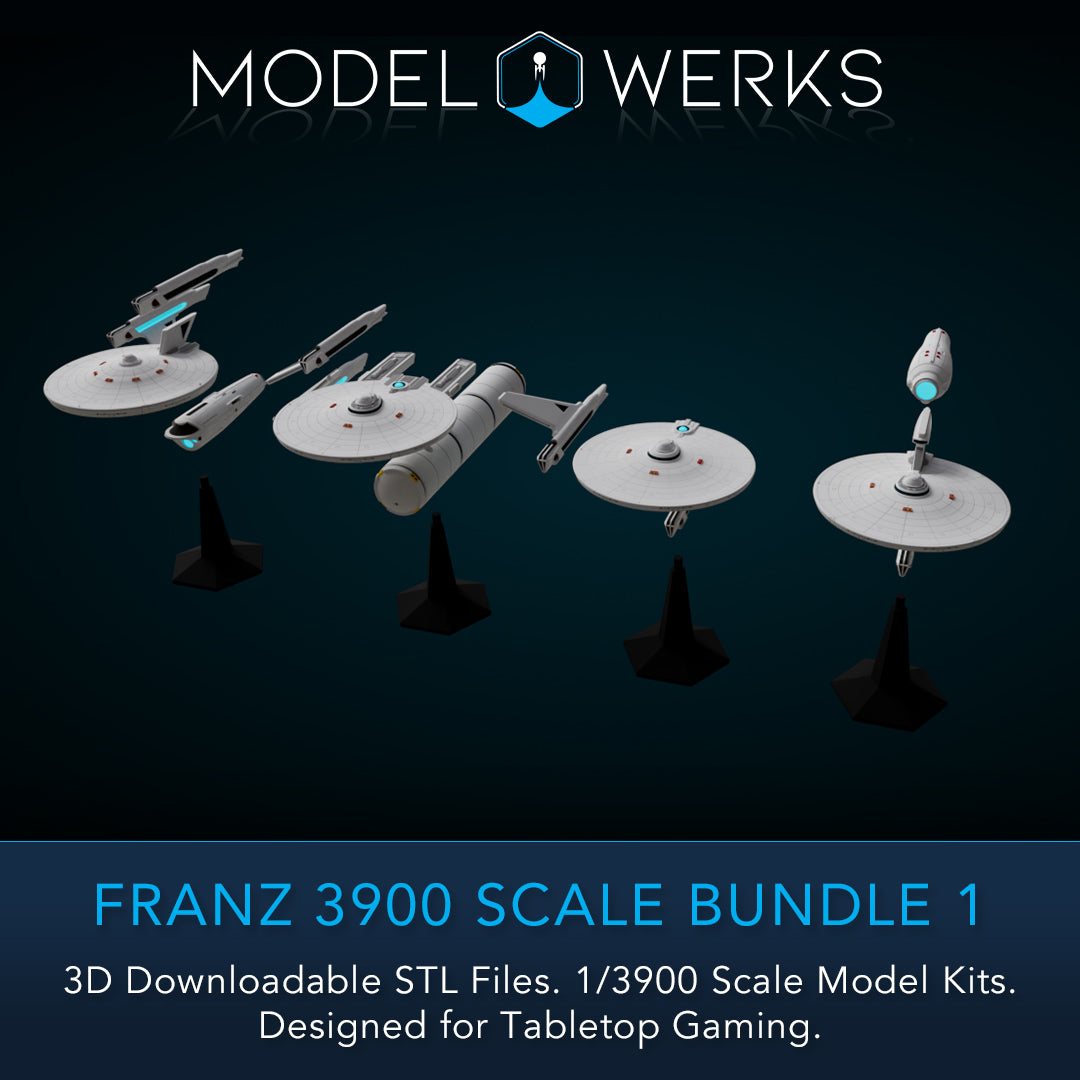Franz 1/3900 Scale STL Bundle