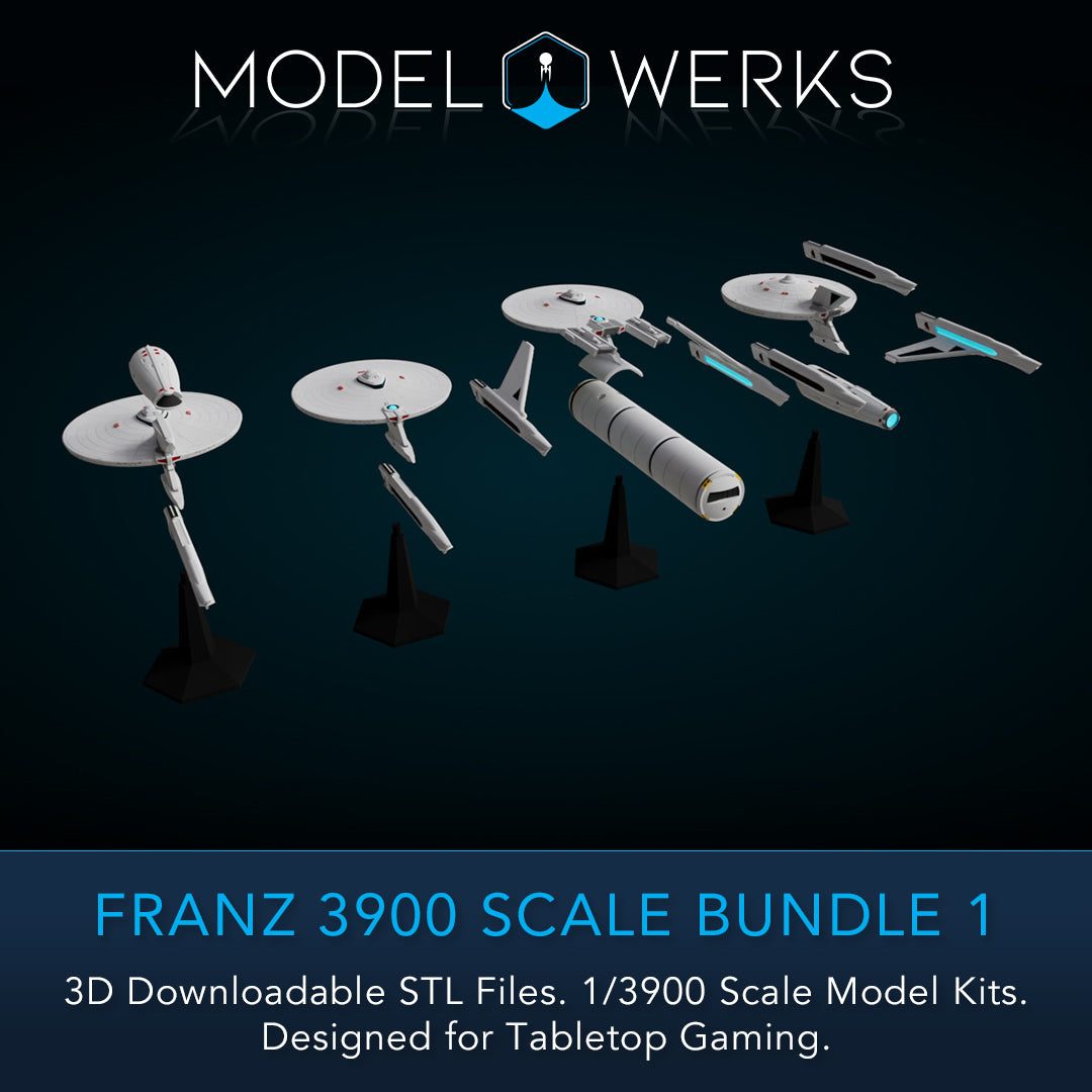 Franz 1/3900 Scale STL Bundle