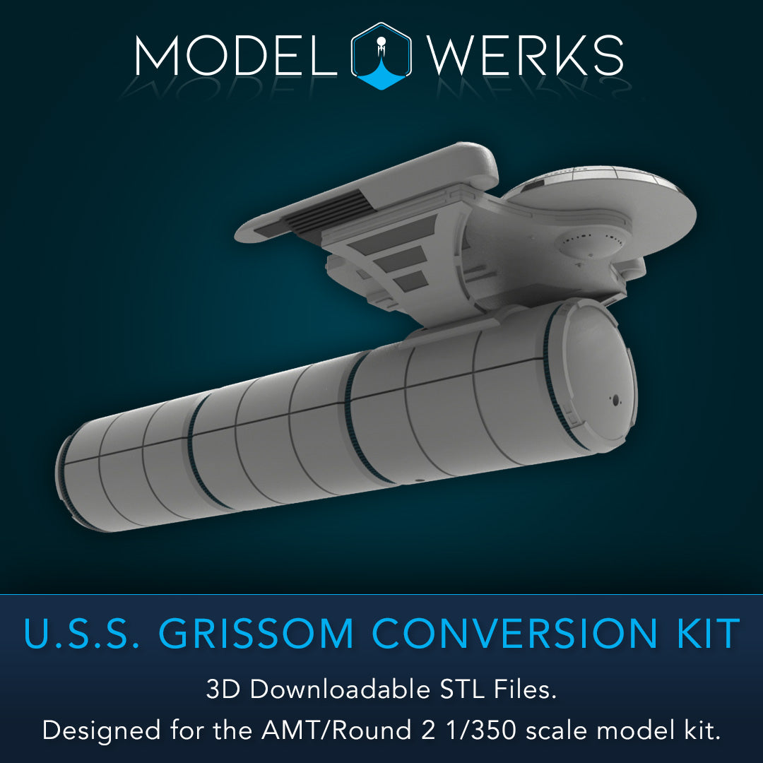 1/350 USS Grissom Conversion Kit STL Download