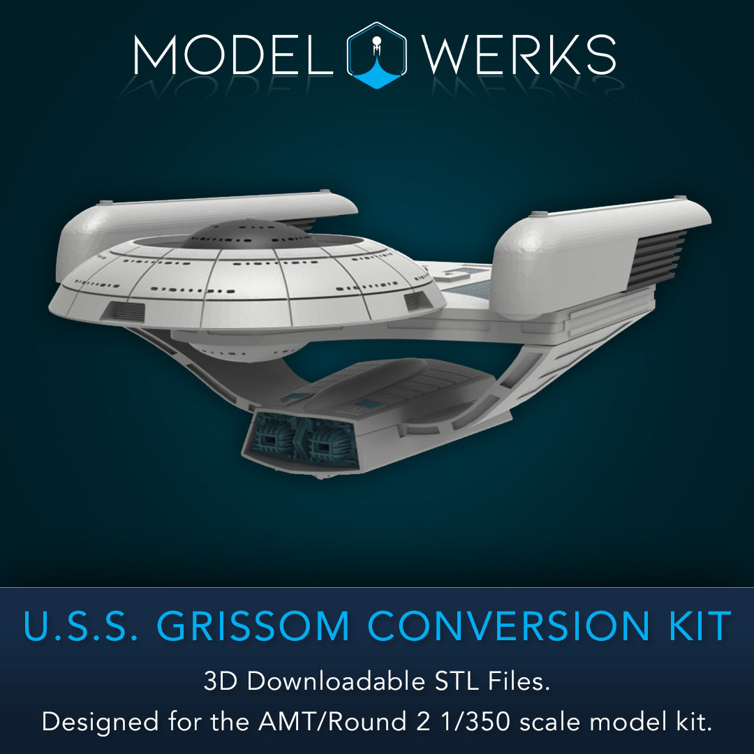 1/350 USS Grissom Conversion Kit STL Download