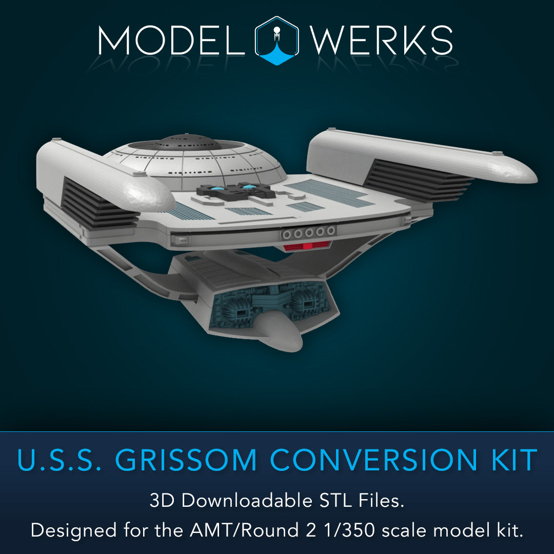 1/350 USS Grissom Conversion Kit STL Download