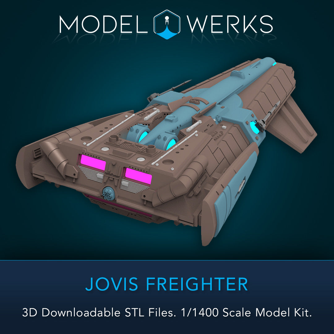 1/1400 Freighter Collection 1 Kit STL File Download