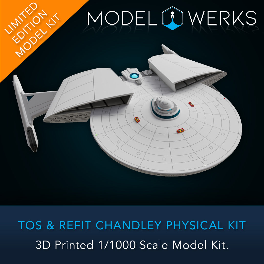1/000 Chandley Class Physical 3D Printed Kit