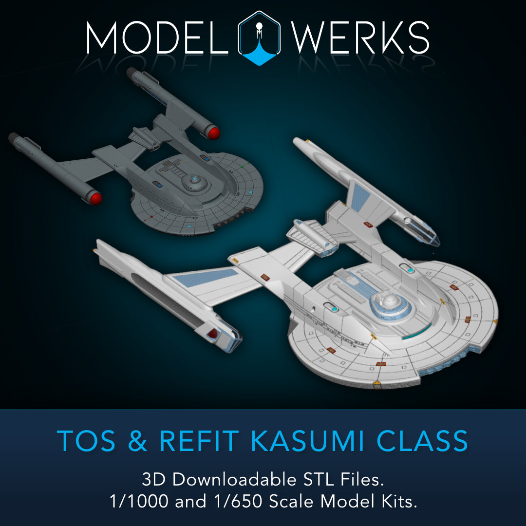 Kasumi Class 1/1000 & 1/650 Scale— STL File Download