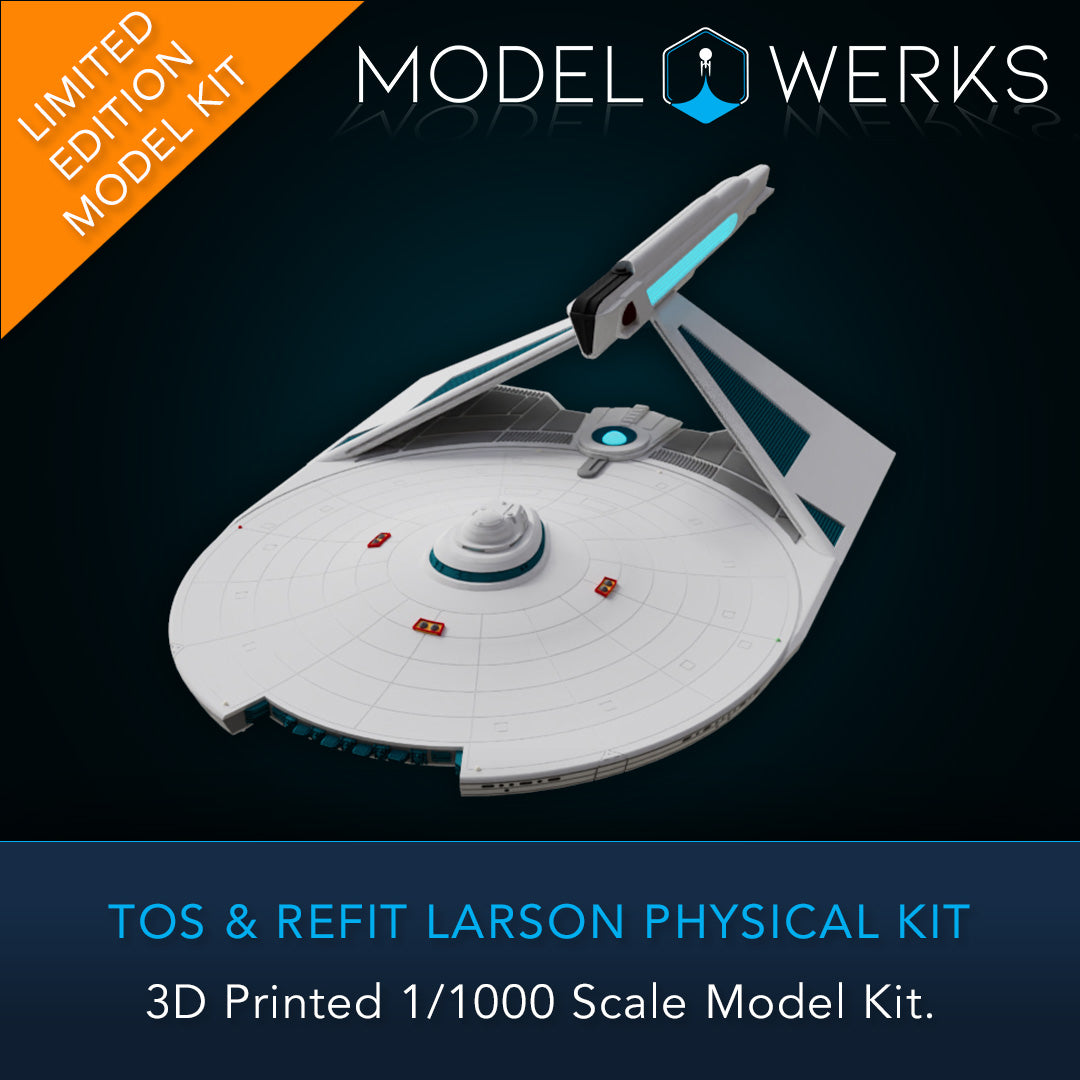 1/000 Larson Class Physical 3D Printed Kit