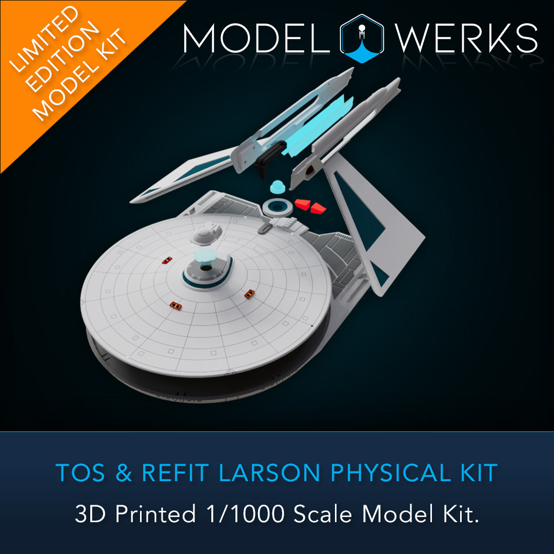 1/000 Larson Class Physical 3D Printed Kit
