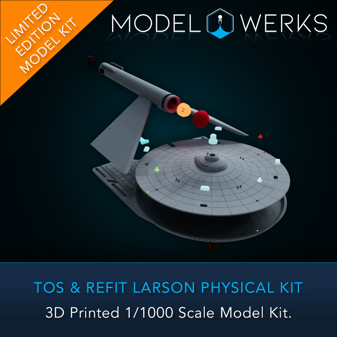 1/000 Larson Class Physical 3D Printed Kit