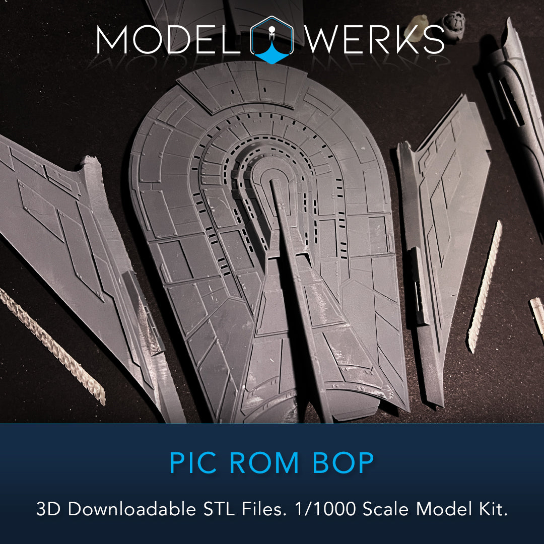 1/1000 PIC ROM BOP Kit STL File Download