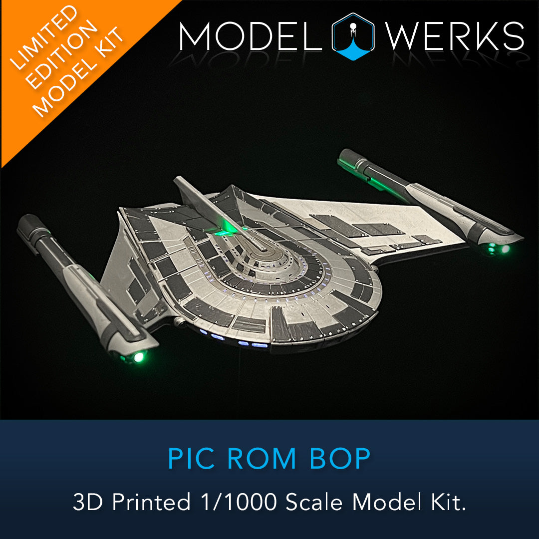 1/1000 PIC ROM BOP Physical 3D Printed Kit