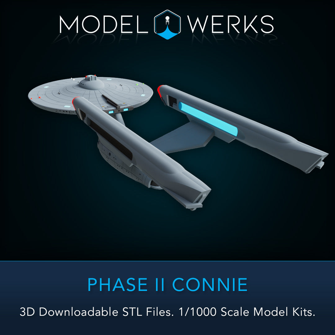 1/1000 Phase II Connie STL File Download