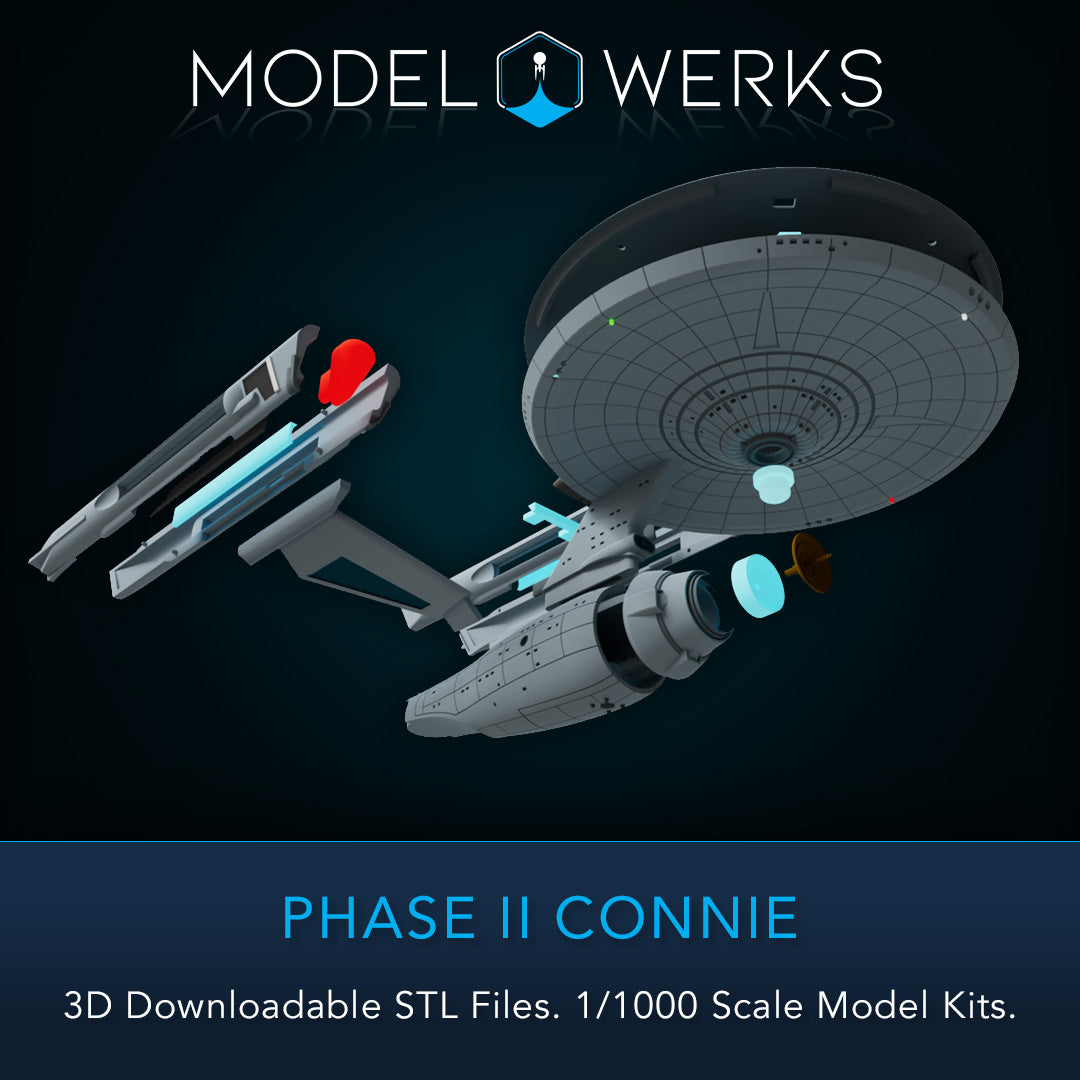 1/1000 Phase II Connie STL File Download