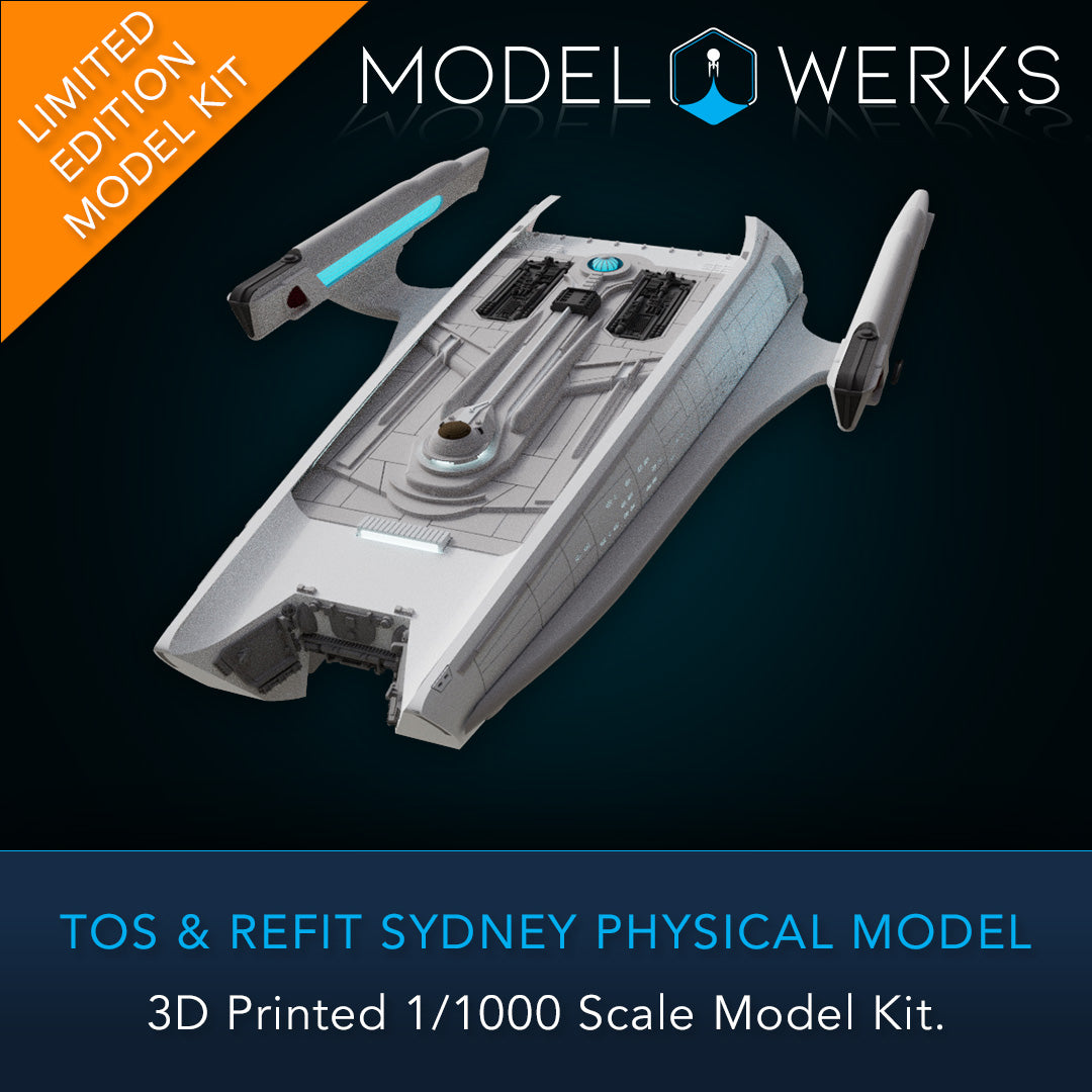 1/000 Sydney Class Physical 3D Printed Kit