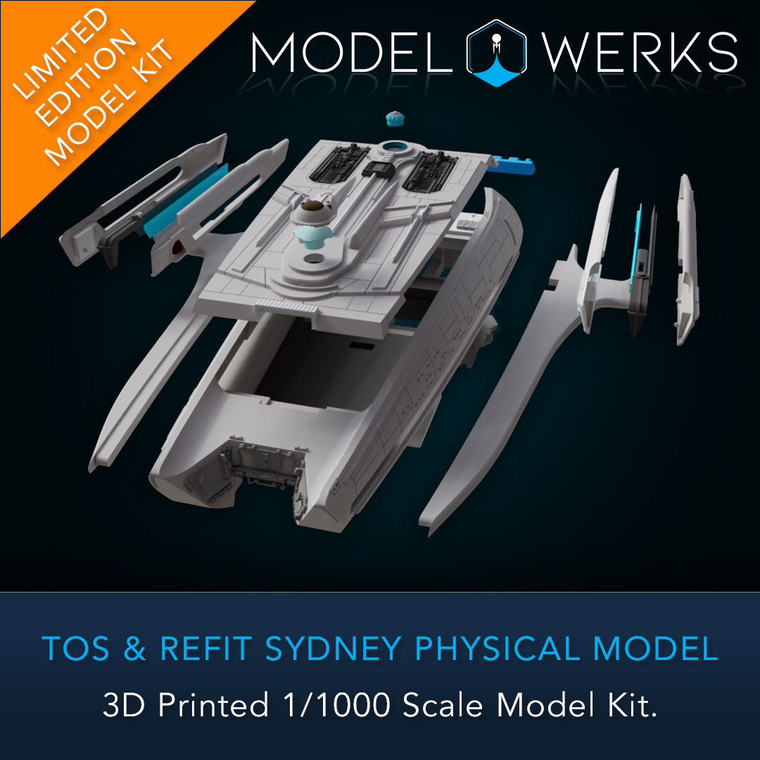 1/000 Sydney Class Physical 3D Printed Kit