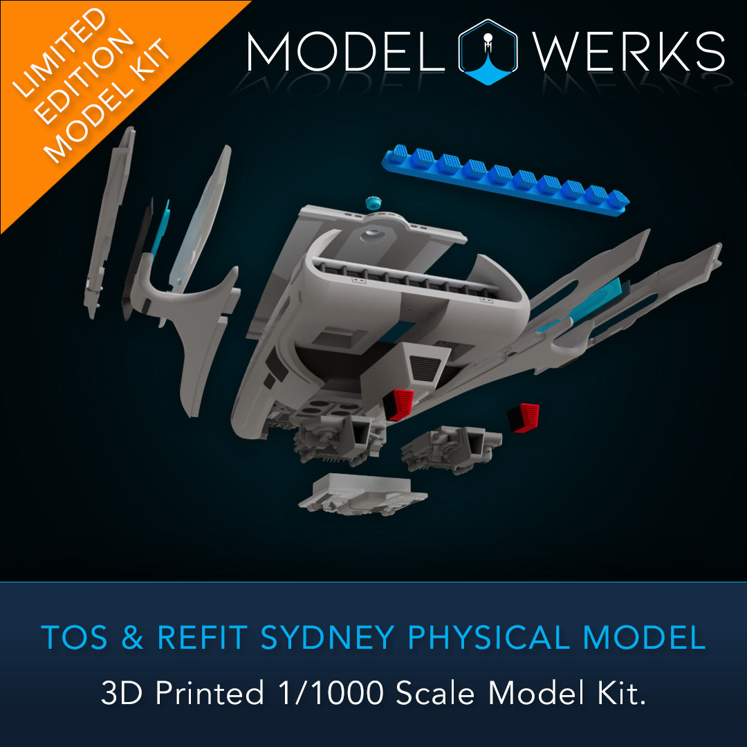 1/000 Sydney Class Physical 3D Printed Kit
