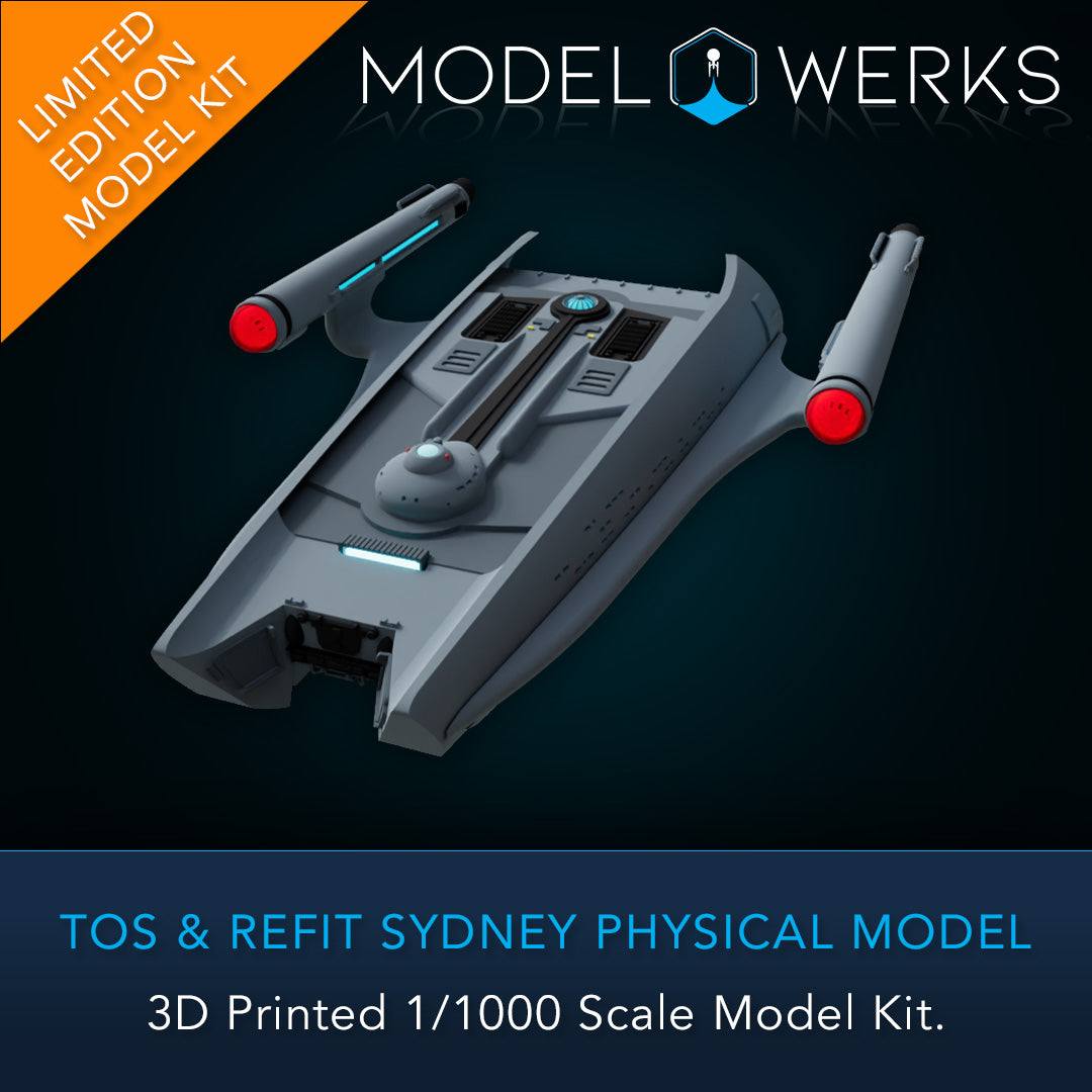 1/000 Sydney Class Physical 3D Printed Kit