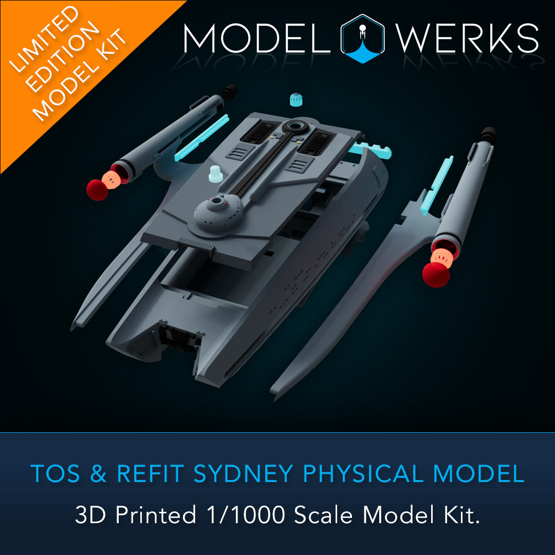 1/000 Sydney Class Physical 3D Printed Kit