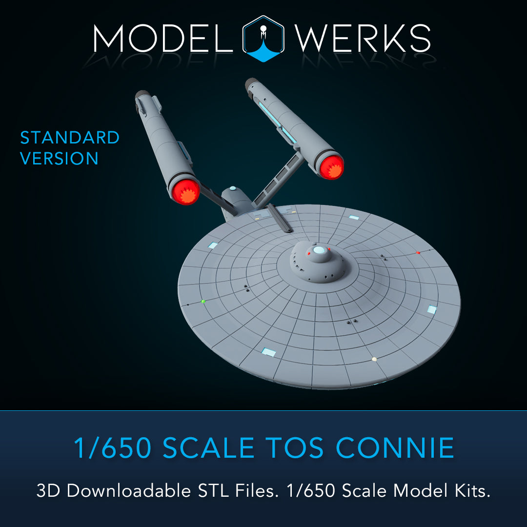 1/650 TOS Connie STL File Download