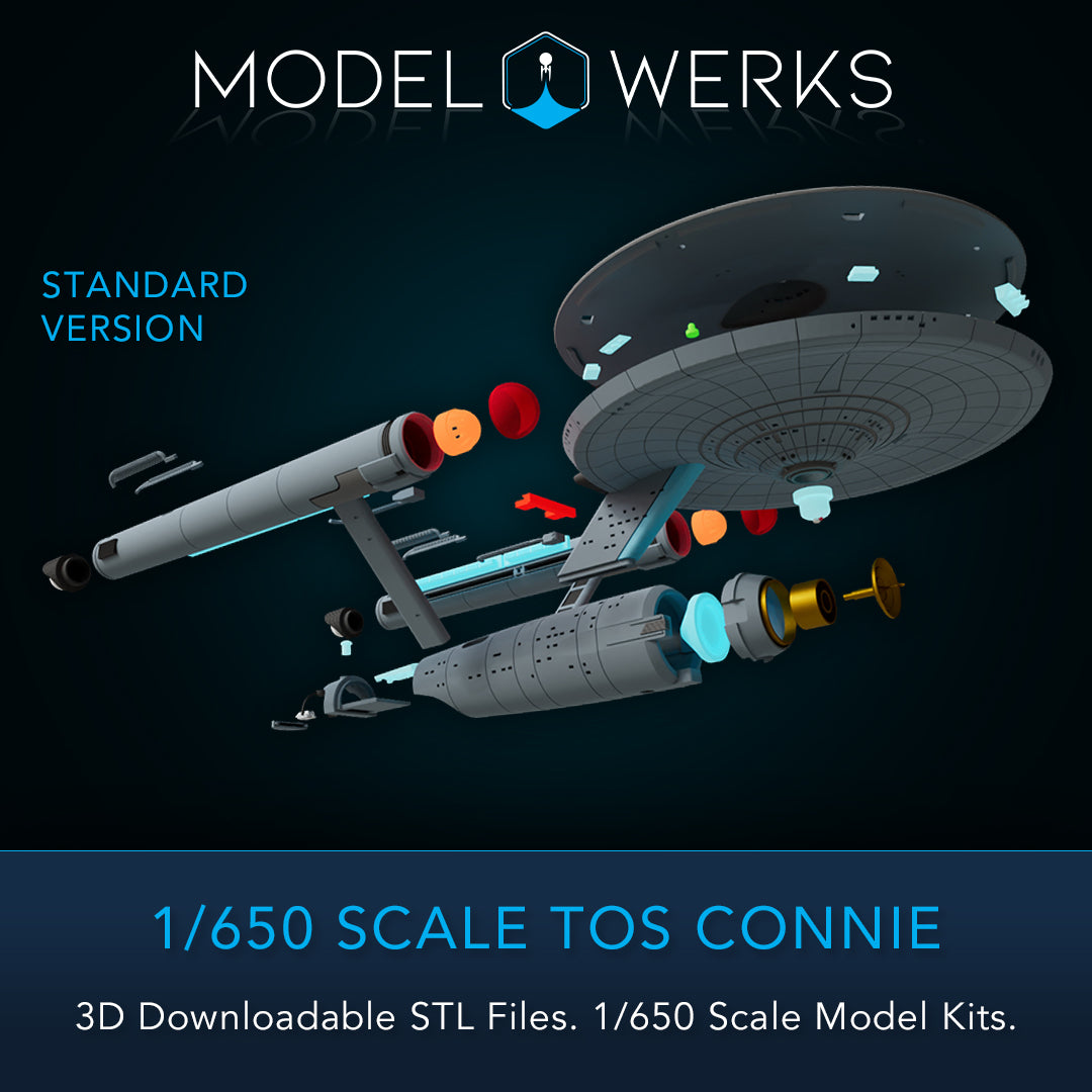 1/650 TOS Connie STL File Download