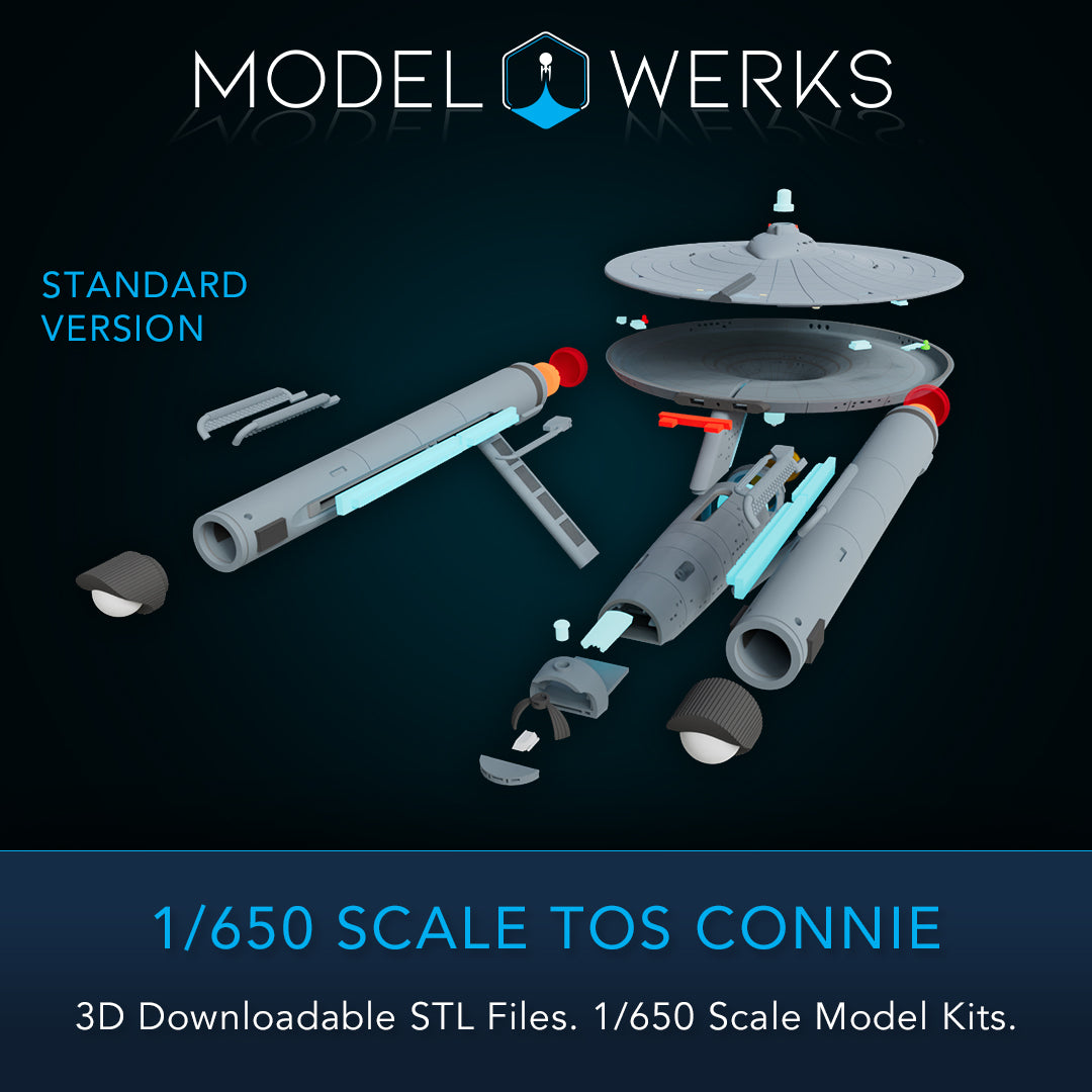 1/650 TOS Connie STL File Download