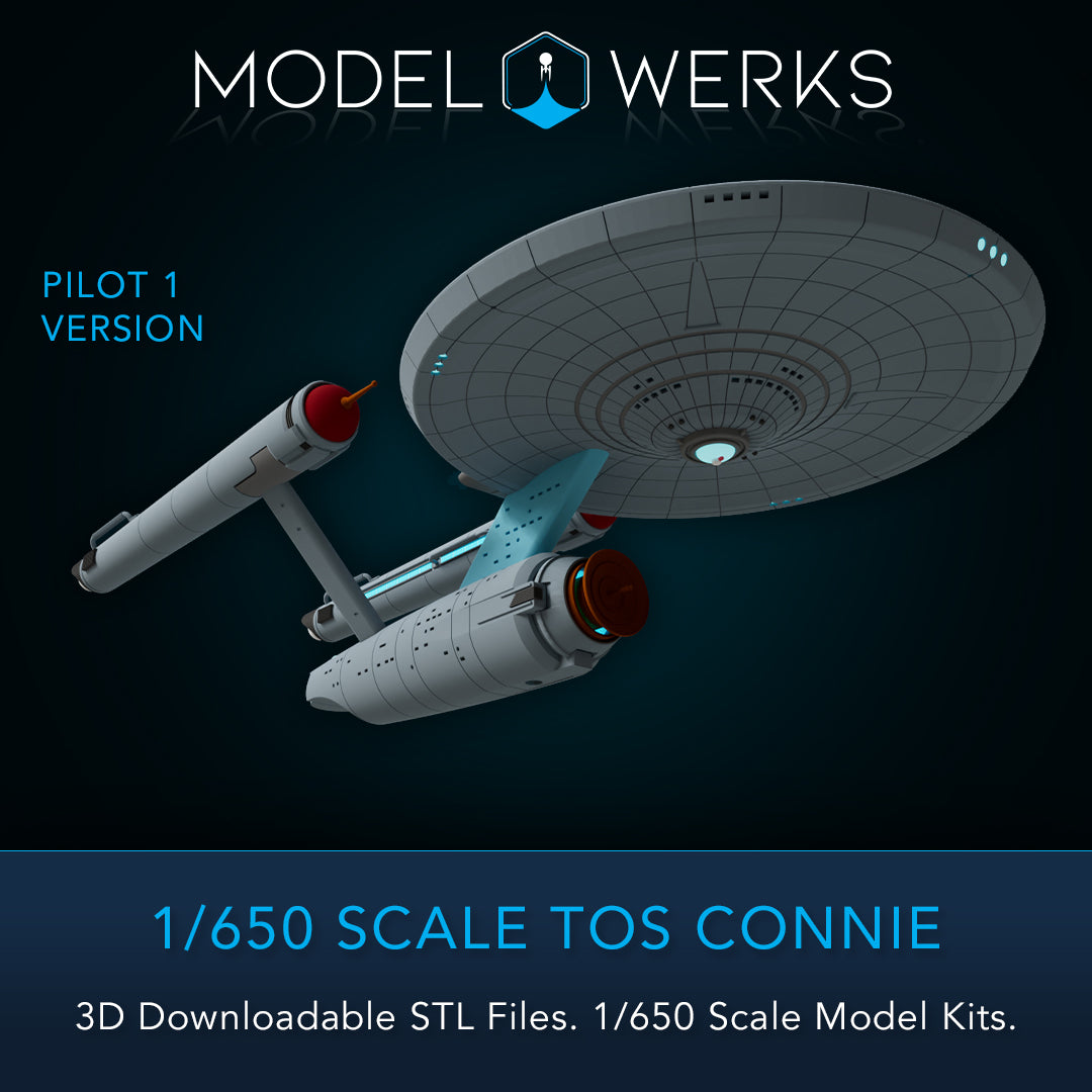 1/650 TOS Connie STL File Download