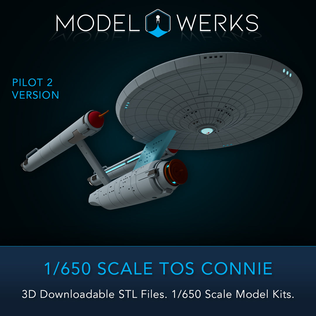 1/650 TOS Connie STL File Download