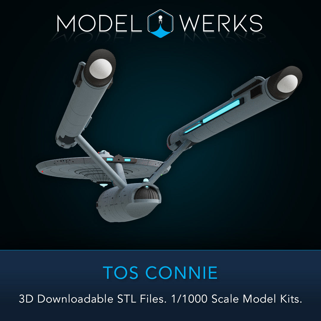 1/1000 TOS Connie STL File Download