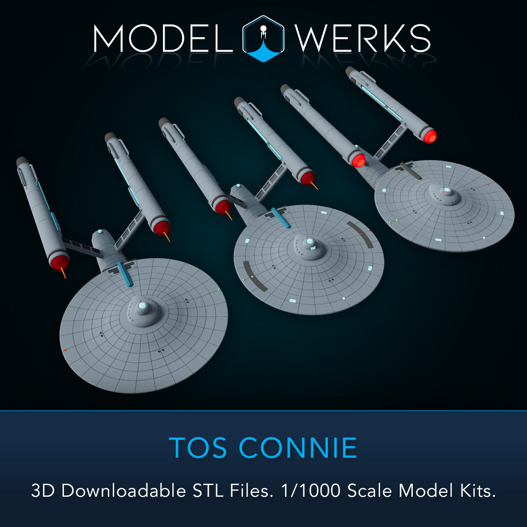 1/1000 TOS Connie STL File Download