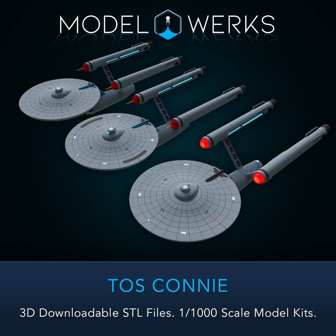 1/1000 TOS Connie STL File Download
