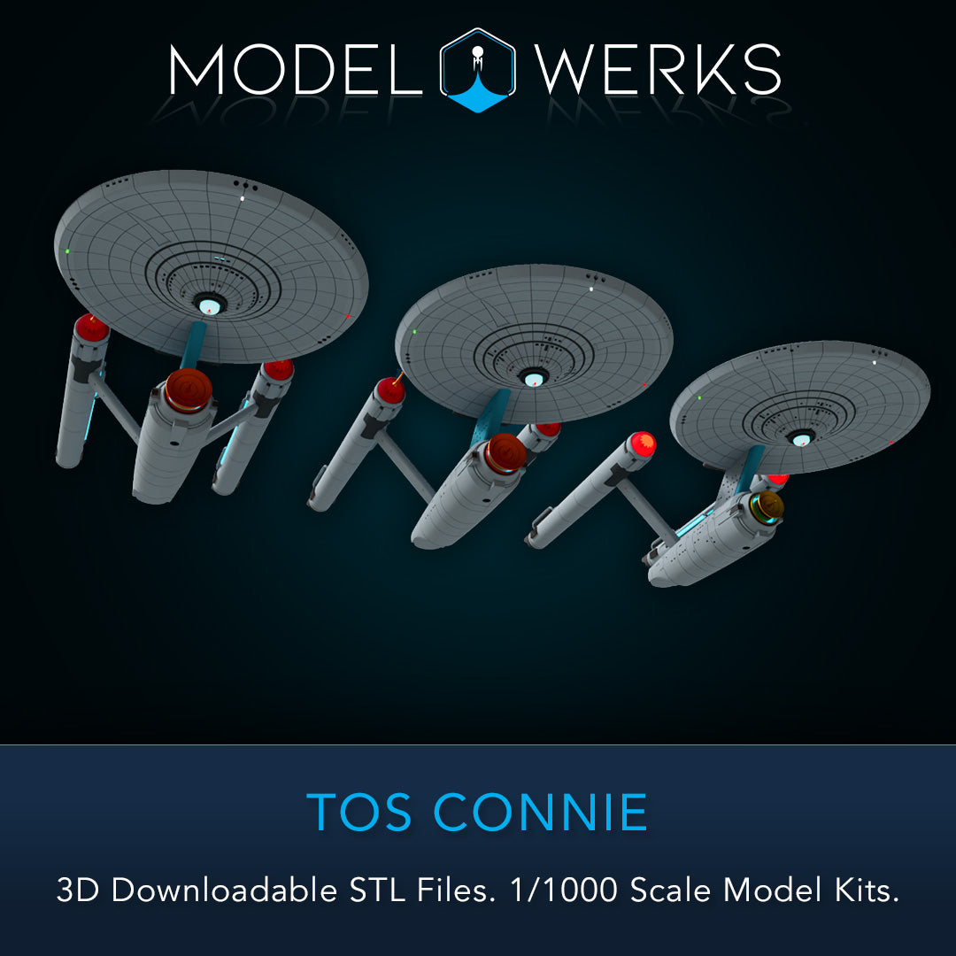 1/1000 TOS Connie STL File Download