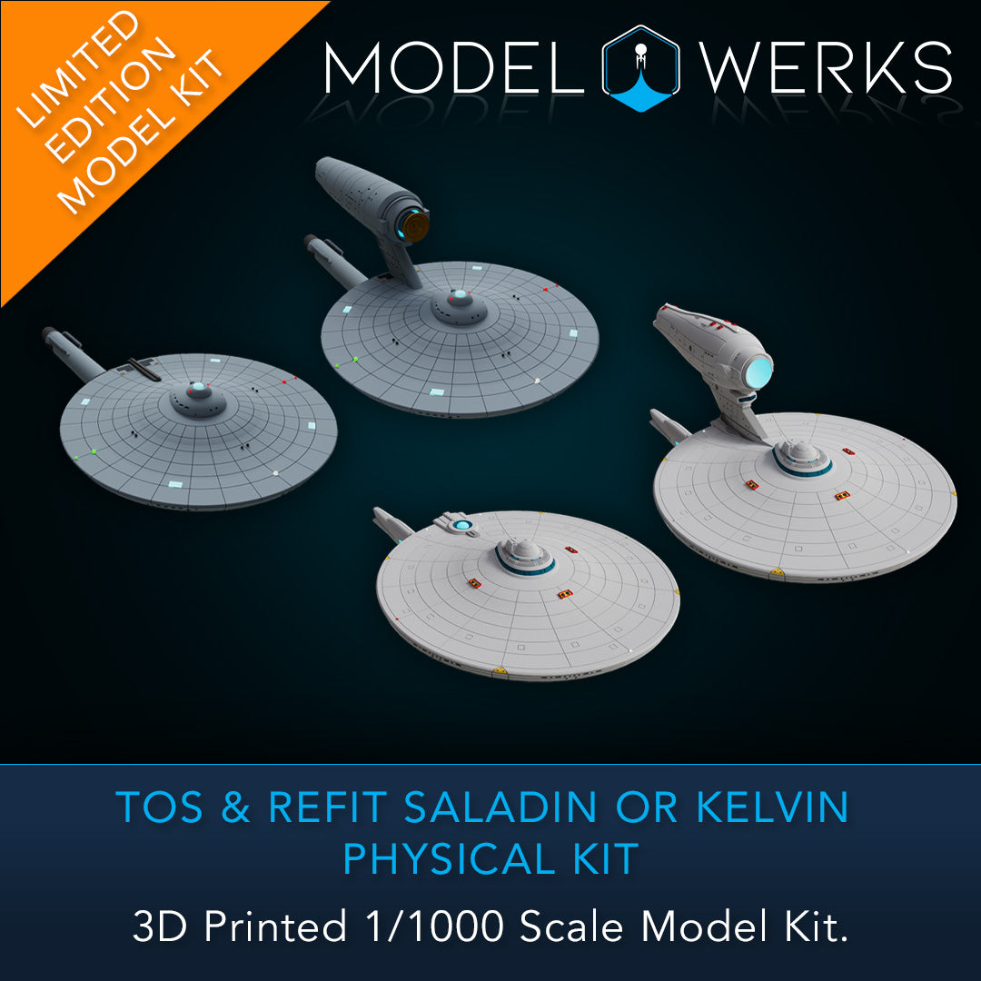 1/000 Saladin / Prime Kelvin Class Physical 3D Printed Kit