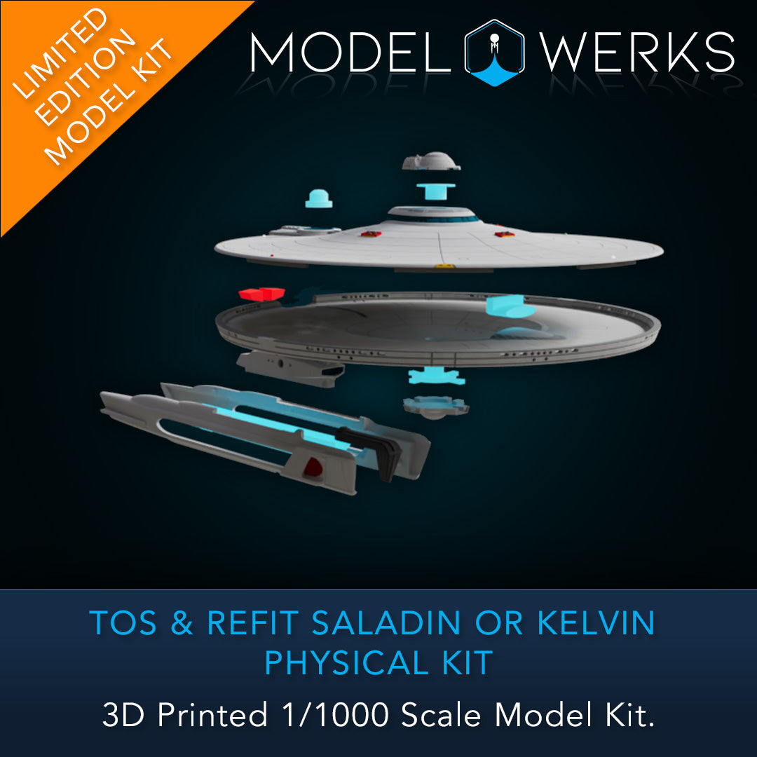 1/000 Saladin / Prime Kelvin Class Physical 3D Printed Kit