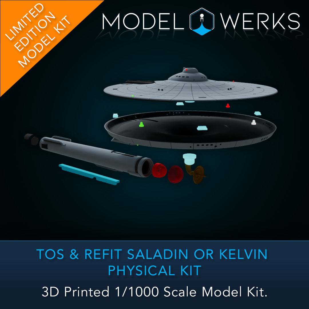 1/000 Saladin / Prime Kelvin Class Physical 3D Printed Kit