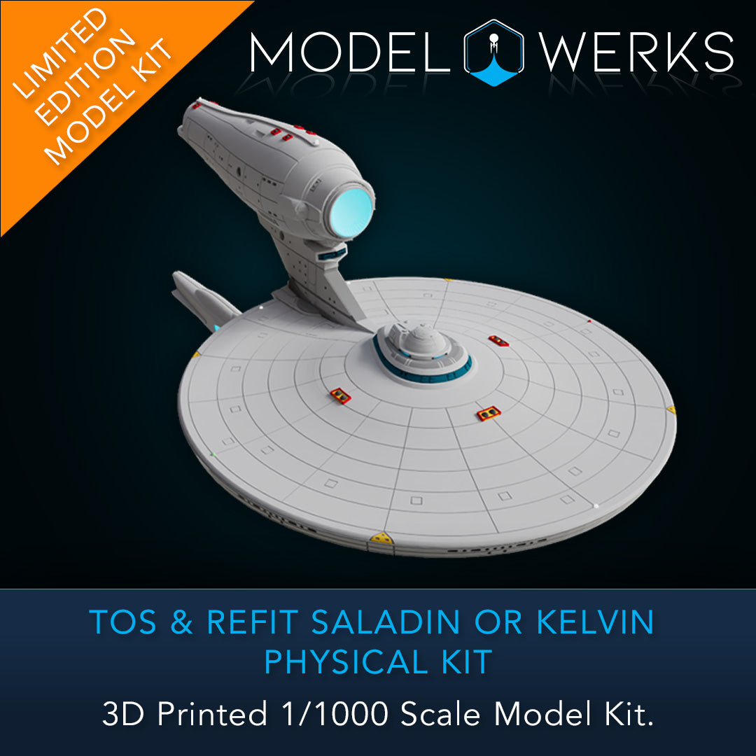 1/000 Saladin / Prime Kelvin Class Physical 3D Printed Kit