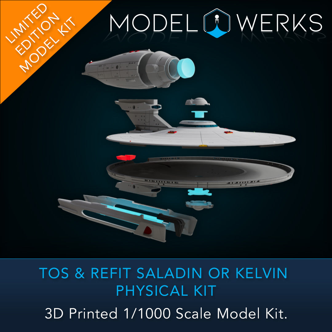 1/000 Saladin / Prime Kelvin Class Physical 3D Printed Kit