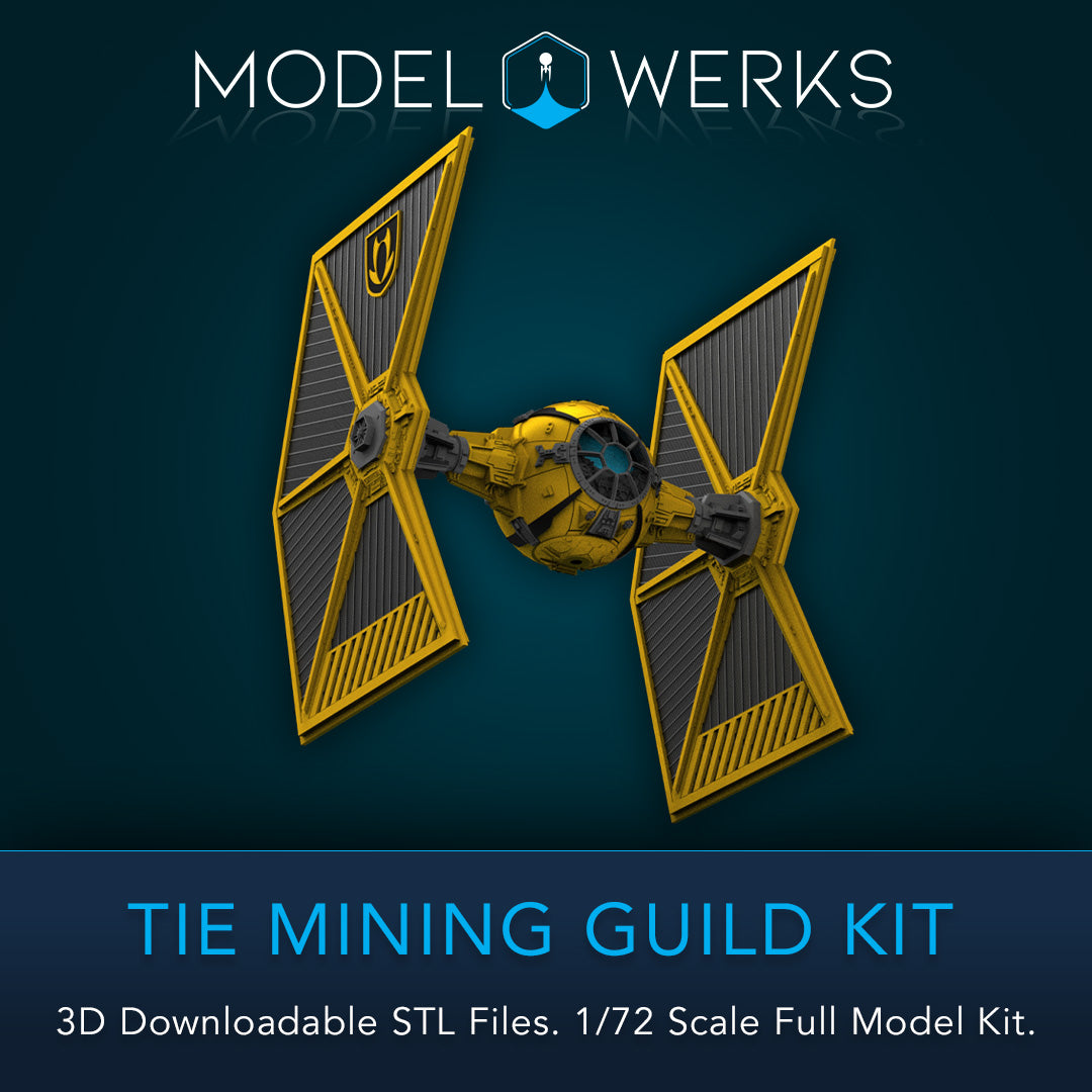 1/72 Scale Tie Mining Guild Kit STL File Download