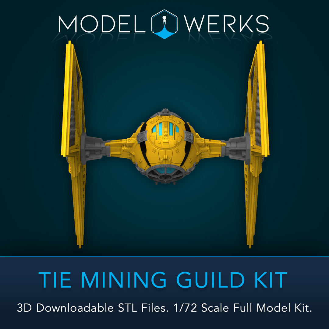 1/72 Scale Tie Mining Guild Kit STL File Download