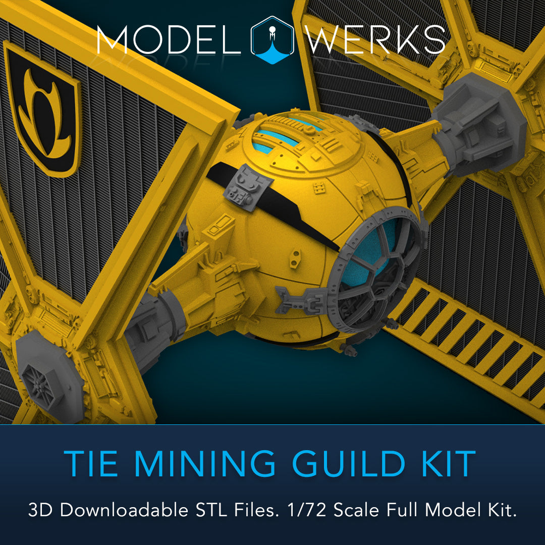 1/72 Scale Tie Mining Guild Kit STL File Download