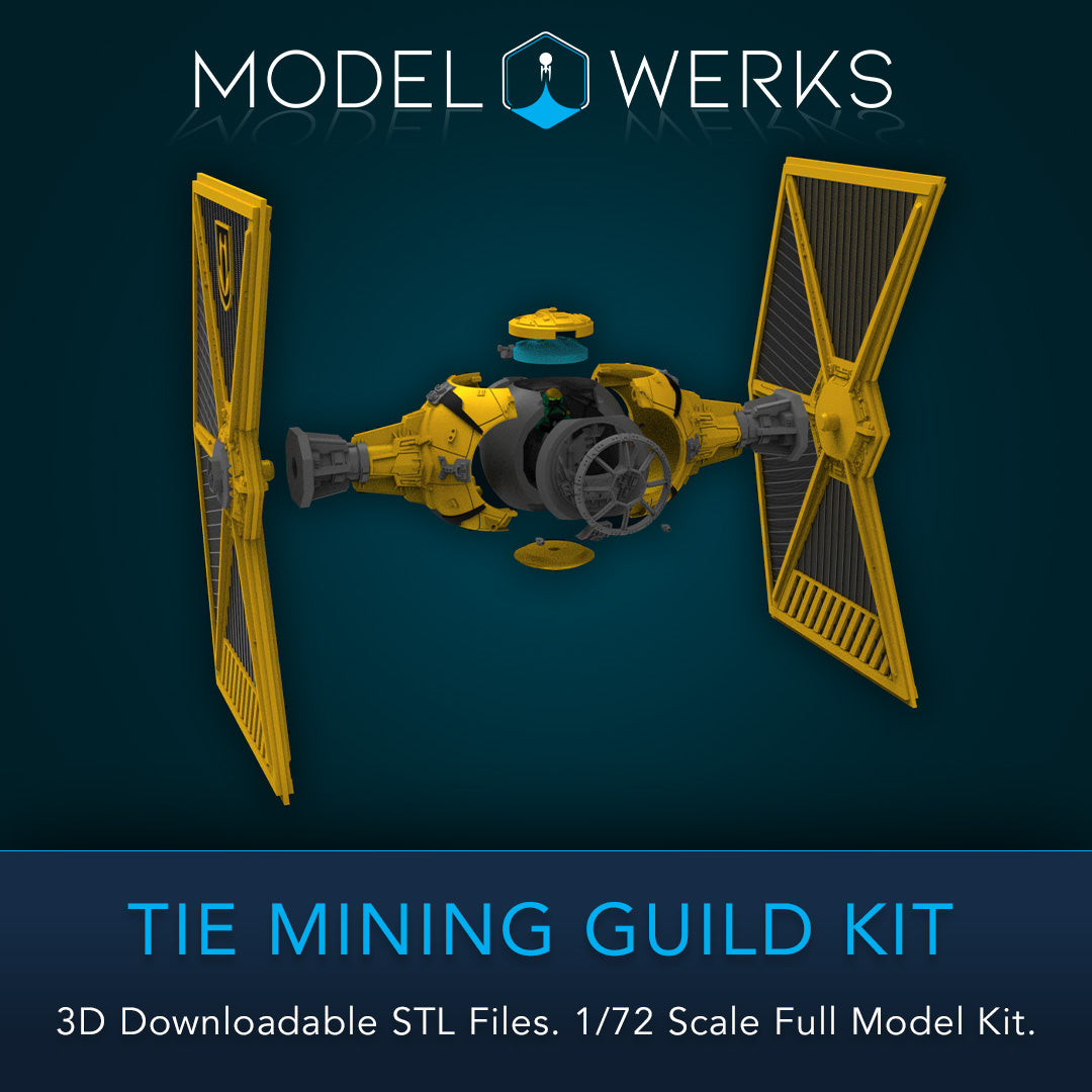 1/72 Scale Tie Mining Guild Kit STL File Download