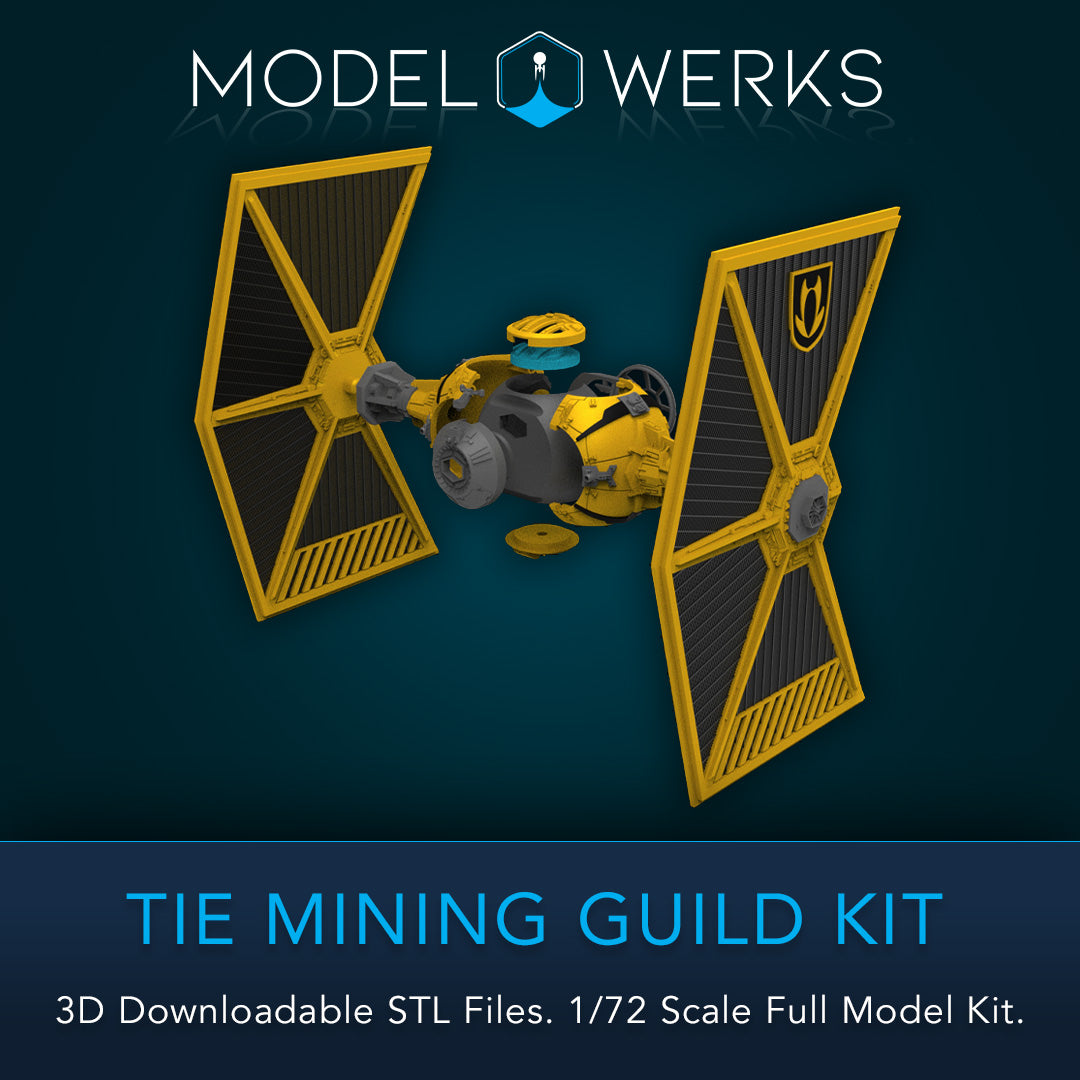 1/72 Scale Tie Mining Guild Kit STL File Download