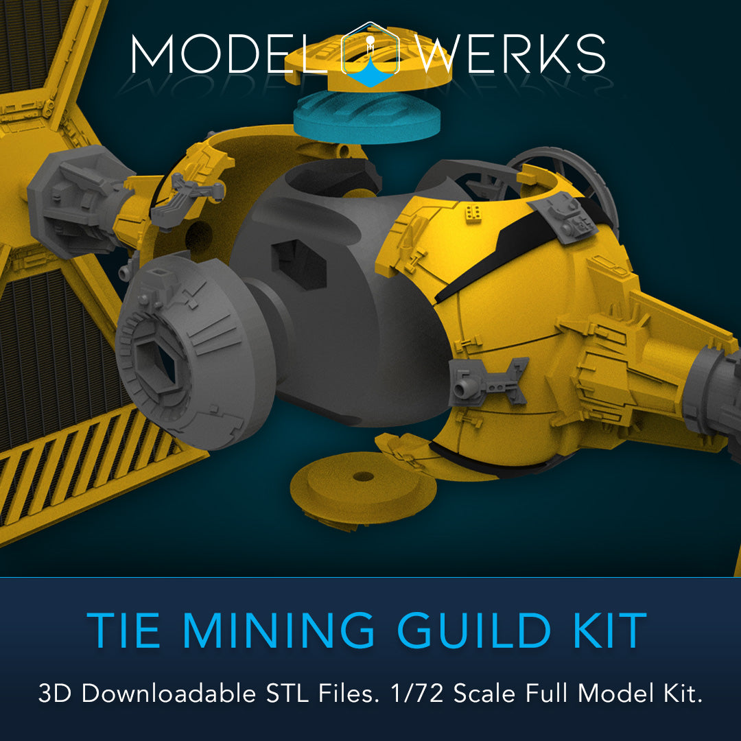 1/72 Scale Tie Mining Guild Kit STL File Download