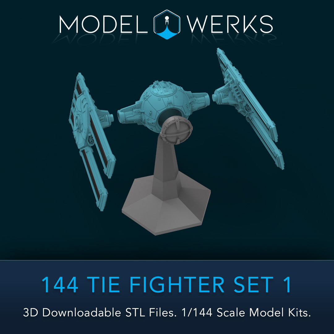 1/144 Tie Set 1 STL File Download
