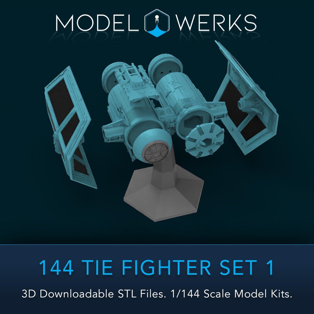 1/144 Tie Set 1 STL File Download