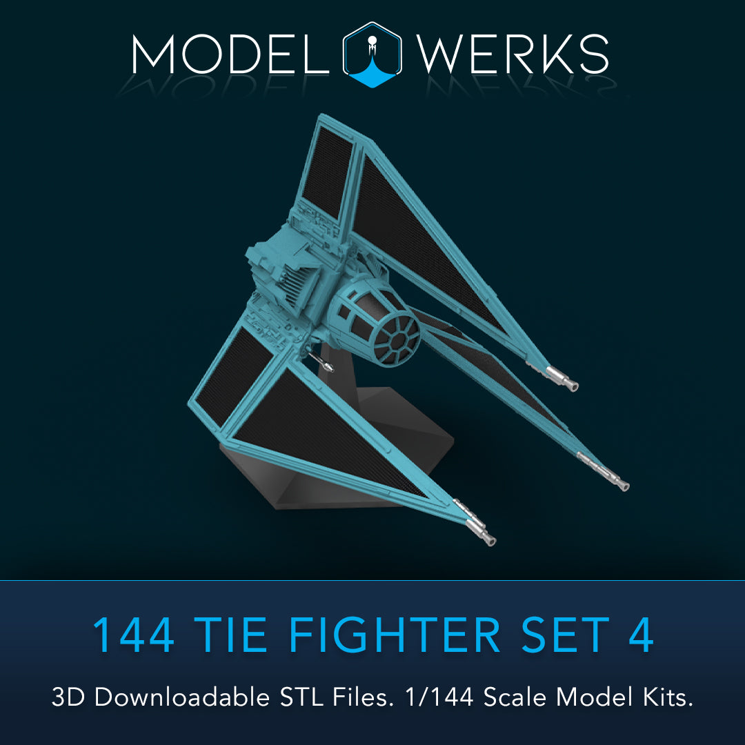 1/144 Tie Set 4 STL File Download
